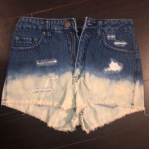 Two tone shorts